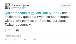 Coppola Copyright Complaint